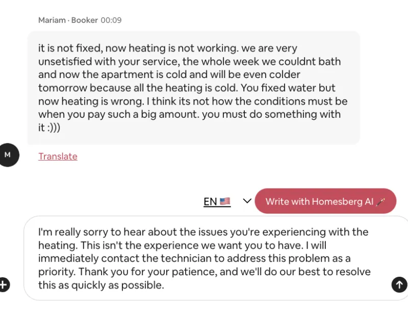 Related to homesberg ai chat assistant